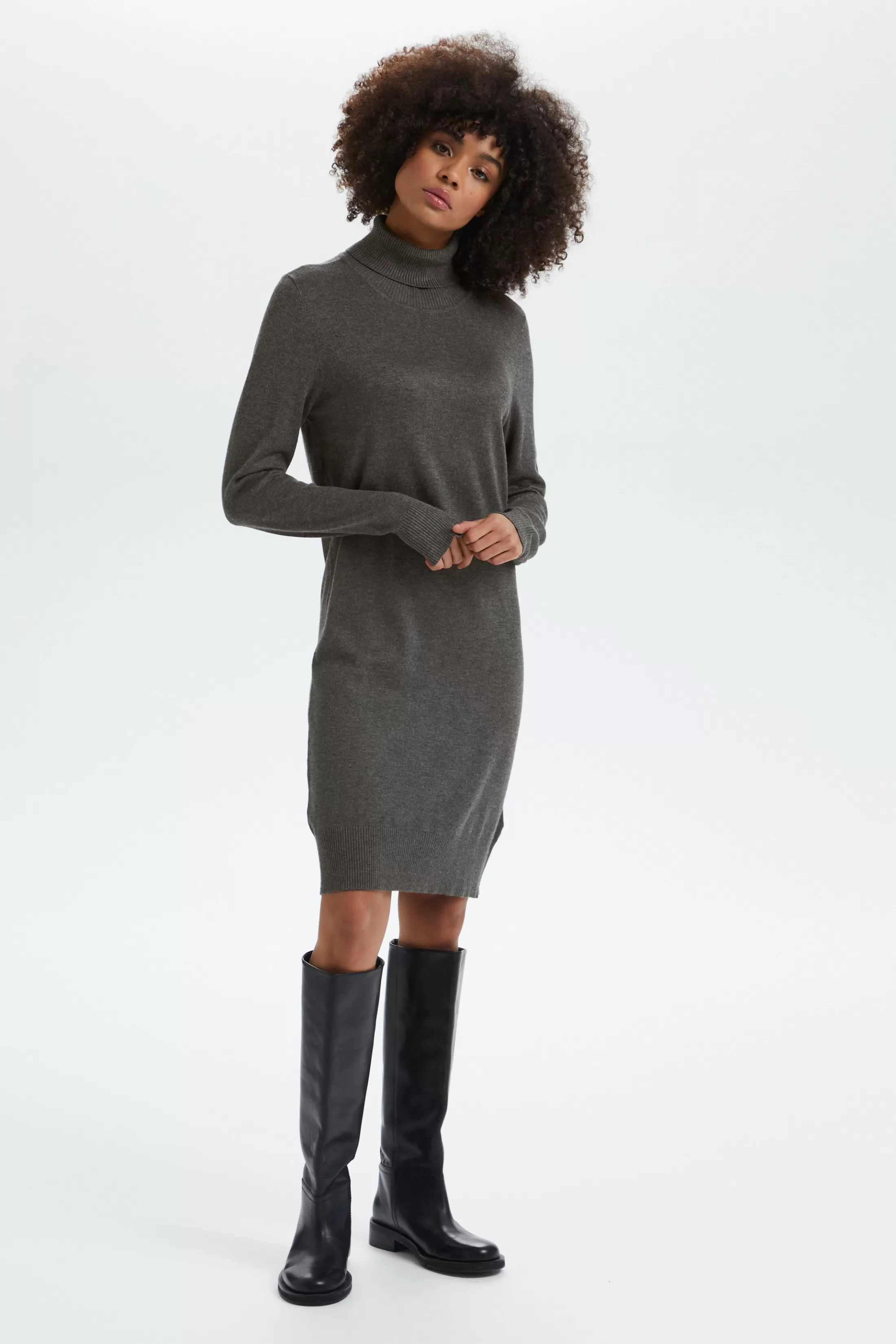 MilaSZ Rollneck Dress*SaintTropez Fashion