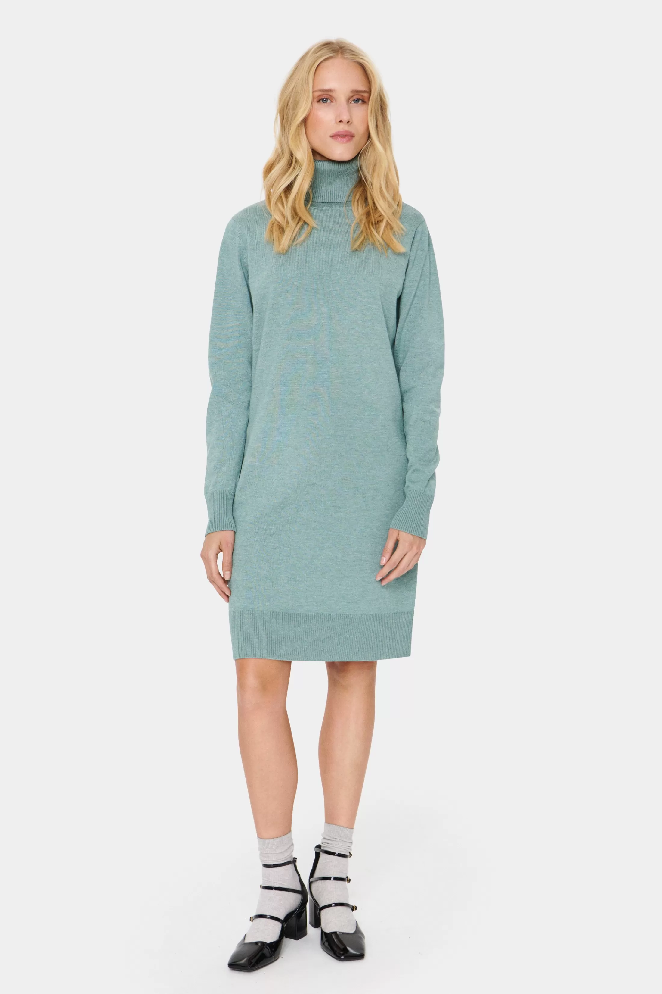 MilaSZ Rollneck Dress*SaintTropez Cheap