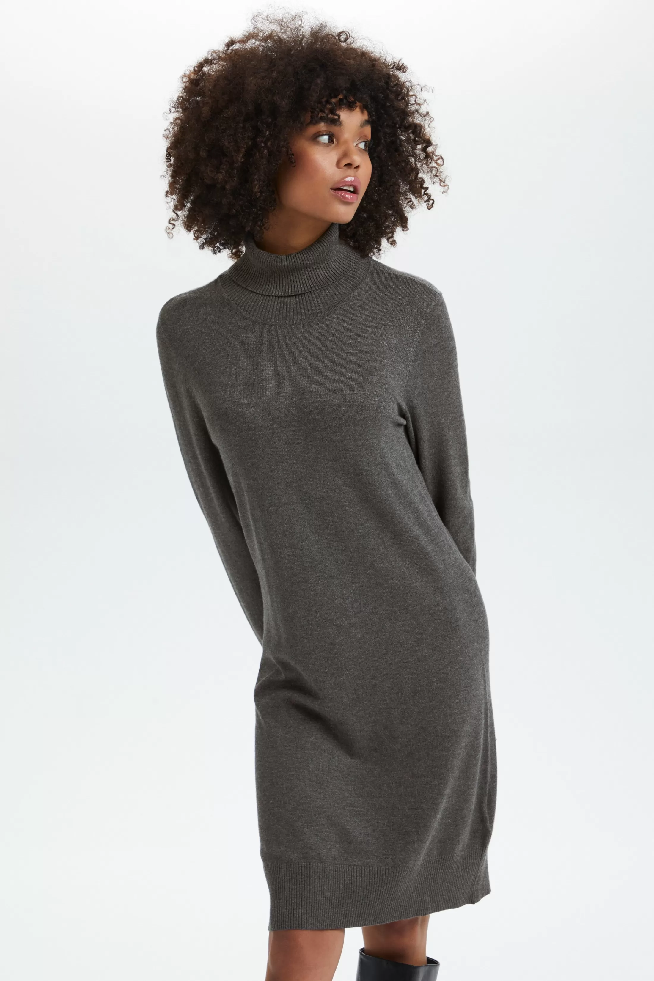 MilaSZ Rollneck Dress*SaintTropez Fashion