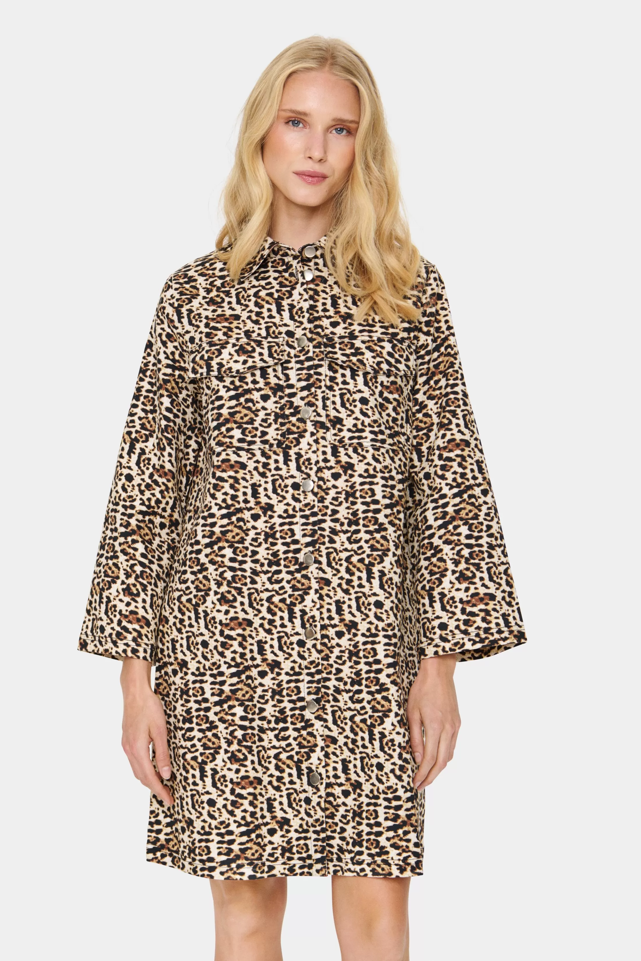 ZeekaSZ Leopard Kjole*SaintTropez Flash Sale